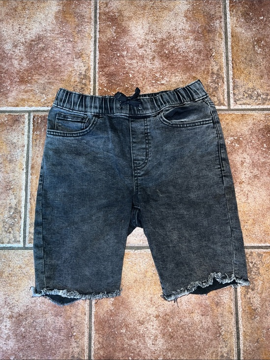Old Navy Other - Old Navy Black Washed Denim Shorts with Frayed Hem